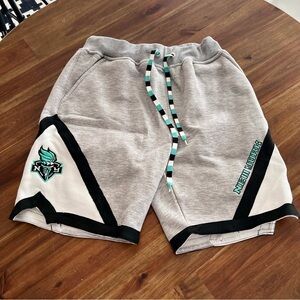 NWT WNBA New York Liberty shorts, medium